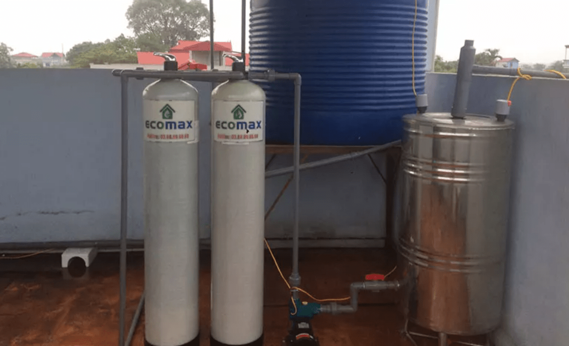Hệ thống lọc nước giếng khoan gia đình ECO-G02 Ecomax Water (Nguồn: Internet) 