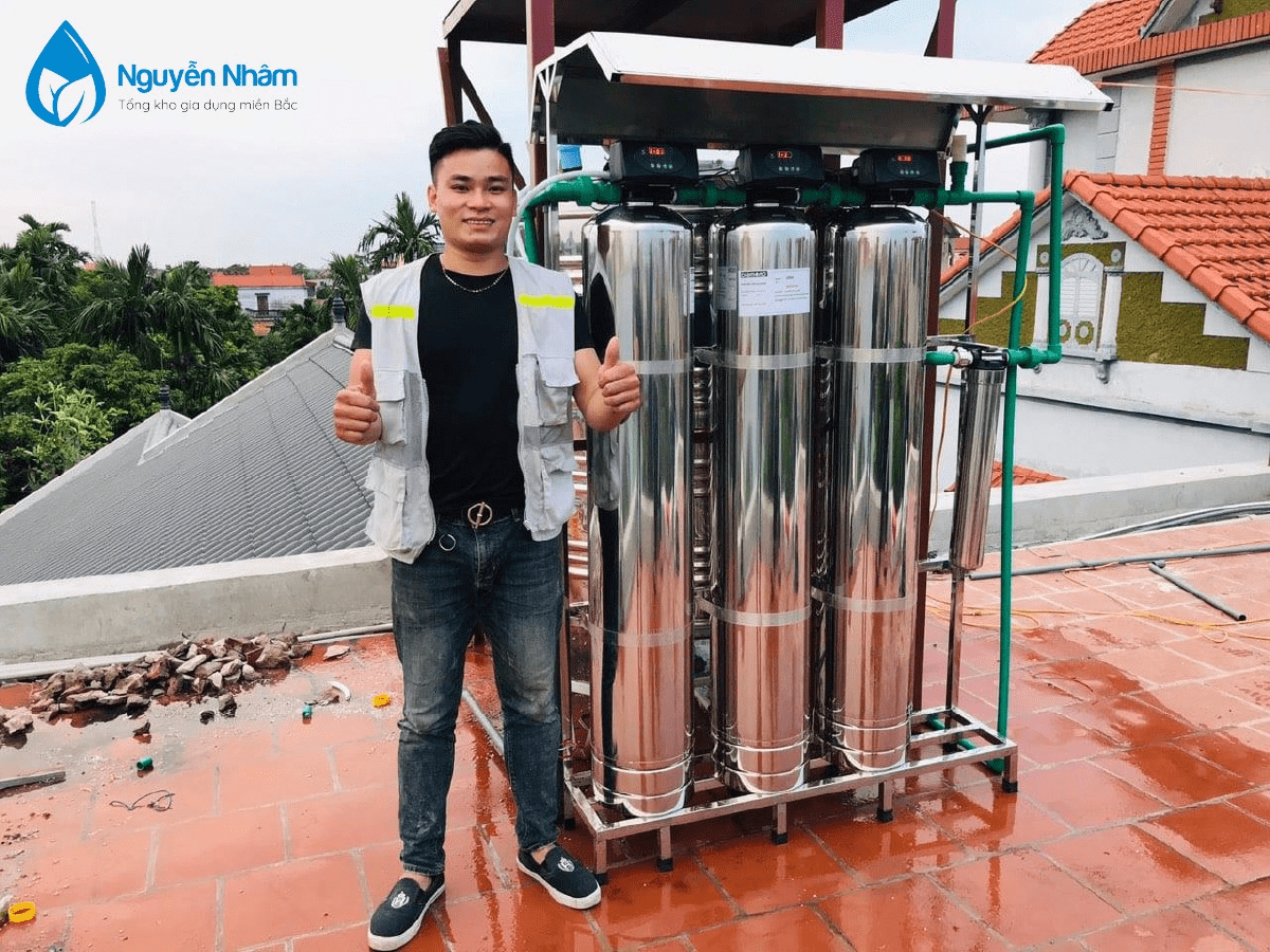 Nguyễn Nhâm - lựa chọn tốt nhất cho những thiết bị lọc nước (Nguồn: Website Nguyễn Nhâm)