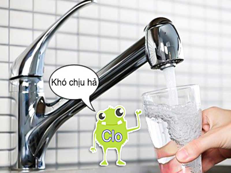 phương pháp khử trùng nước sinh hoạt bằng Clo